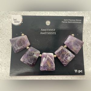 Amethyst Large Trapezoid Beads by
Bead Landing